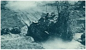 Powering: WW2 British Tanks In Heavy Weather