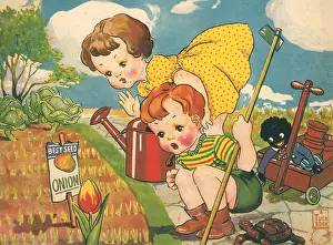 Allotment: WW2 Children Farming