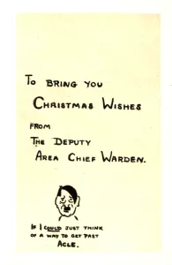 Acle: WW2 Christmas card