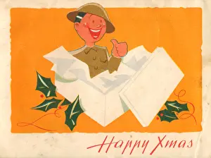 Popping: WW2 Christmas Card, The Best Present!