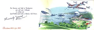 Dairies: WW2 Christmas card, DMP