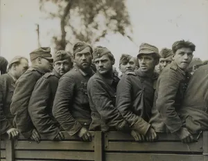 Outskirts: WW2 - Close-up of German paratrooper