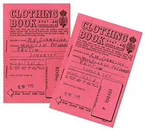 Couldn: WW2 CLOTHING COUPONS