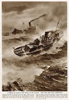 WW2 - Corvette on guard - The Battle of the Atlantic