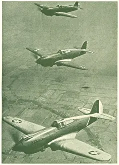Somes: WW2 - Curtiss Fighters In Formation