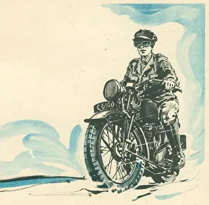 Nicolson: WW2, Despatch Rider
