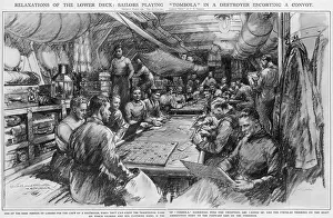 Tombola: WW2 Destroyer crew relaxing