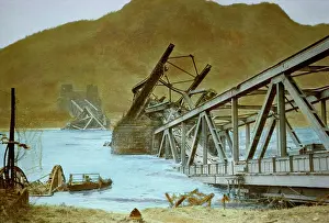 Remagen: WW2 - destruction - bridge
