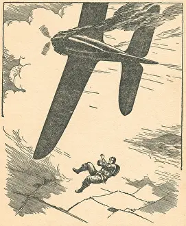 Jerking: WW2, His Double Black-Out