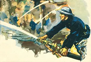 Nicolson: WW2, Firemen At The Blitz