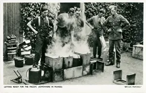 Mar19: WW2 - Getting ready for the Troops - Somewhere in France