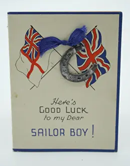 Giftware: WW2 Good Luck Greetings Card