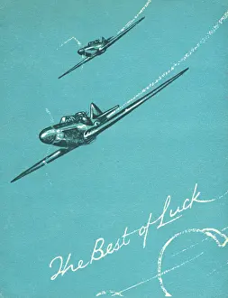 World War Two: WW2 greetings card, The Best of Luck
