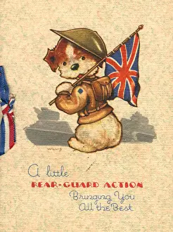Giftware: WW2 Greetings Card, Rear-Guard Action