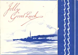 Giftware: WW2 Greetings Card, Royal Navy