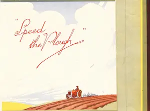 Giftware: WW2 Greetings Card, Speed The Plough
