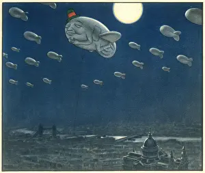 Trelleck: WW2 Humpty Dumpty The Barrage Balloon