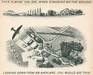 Insight: WW2, Looking Down From An Airplane