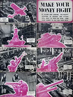 The Maurice Collins Images Collection: WW2 - Make Your Money Fight