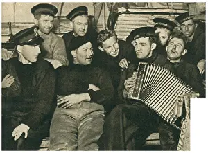 Crewmembers: WW2 Minesweeper Crew, Accordion Player