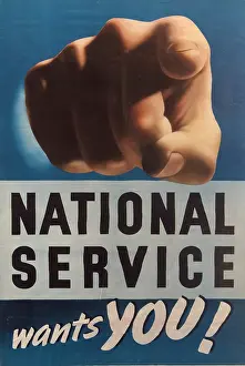 The Maurice Collins Images Collection: WW2 - National Service