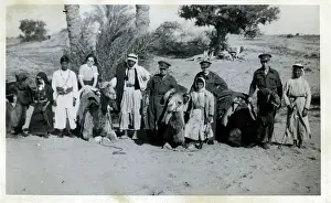 Arabs: WW2 Officers, Arabs & Camels