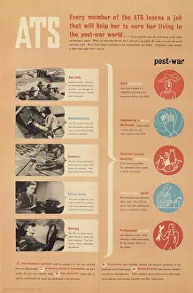 Learns: WW2 Poster -- ATS recruitment poster