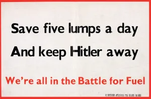 Lumps: WW2 poster, Battle for Fuel