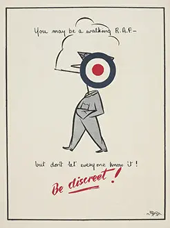 Everyone: WW2 Poster -- be discreet!