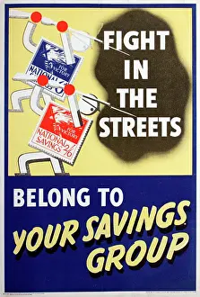 Invest: WW2 poster, Fight in the Streets
