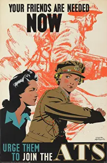 Hmso: WW2 Poster -- Your Friends Are Needed Now
