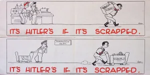Scrap: WW2 poster, It's Hitler's if it's scrapped