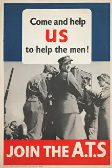 Hmso: WW2 Poster -- Join the ATS
