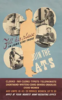 Hmso: WW2 Poster -- Join the ATS