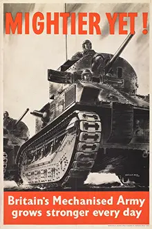 Hmso: WW2 Poster -- Mightier Yet!