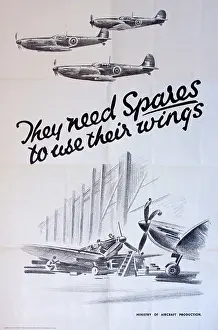 Need: WW2 poster, They need spares to use their wings