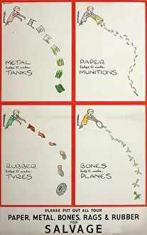 Transformed: WW2 poster, request for salvage