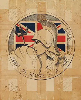 Confidential: WW2 Poster -- Serve in Silence
