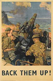 Hmso: WW2 Poster -- Back Them Up!