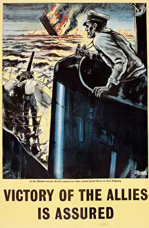 Assured: WW2 poster, Victory of the Allies is Assured