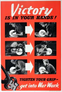 Useful: WW2 poster, Victory is in your hands!