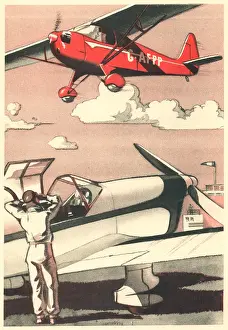 Grounded: WW2 Private Plane In Flight