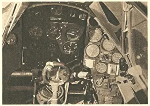 WW2 - R.A.F. Fighter Plane Cockpit