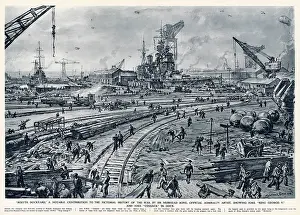 Rosyth: WW2 - Rosyth Dockyard 1941