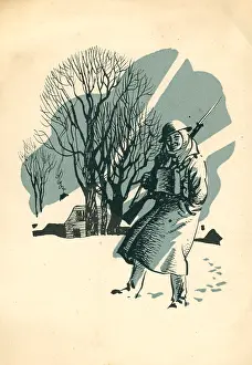 Giftware: WW2 Searchlight Regiment Christmas Card
