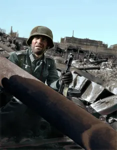 Colourised: WW2 Stalingrad Anniversary