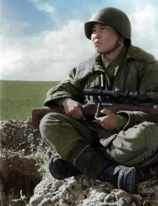 Colourised: WW2 Stalingrad Anniversary