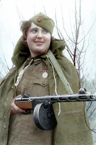 Colourised: WW2 Stalingrad Anniversary