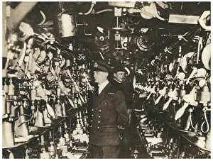 Bewildering: WW2 Submarine Engine Room