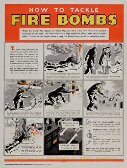 Stirrup: WW2 - How to Tackle Fire Bombs - Red